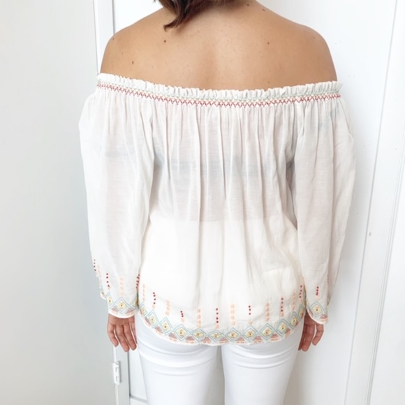 Anthropologie Love Sam Off the Shoulder Top - Picture 5 of 7